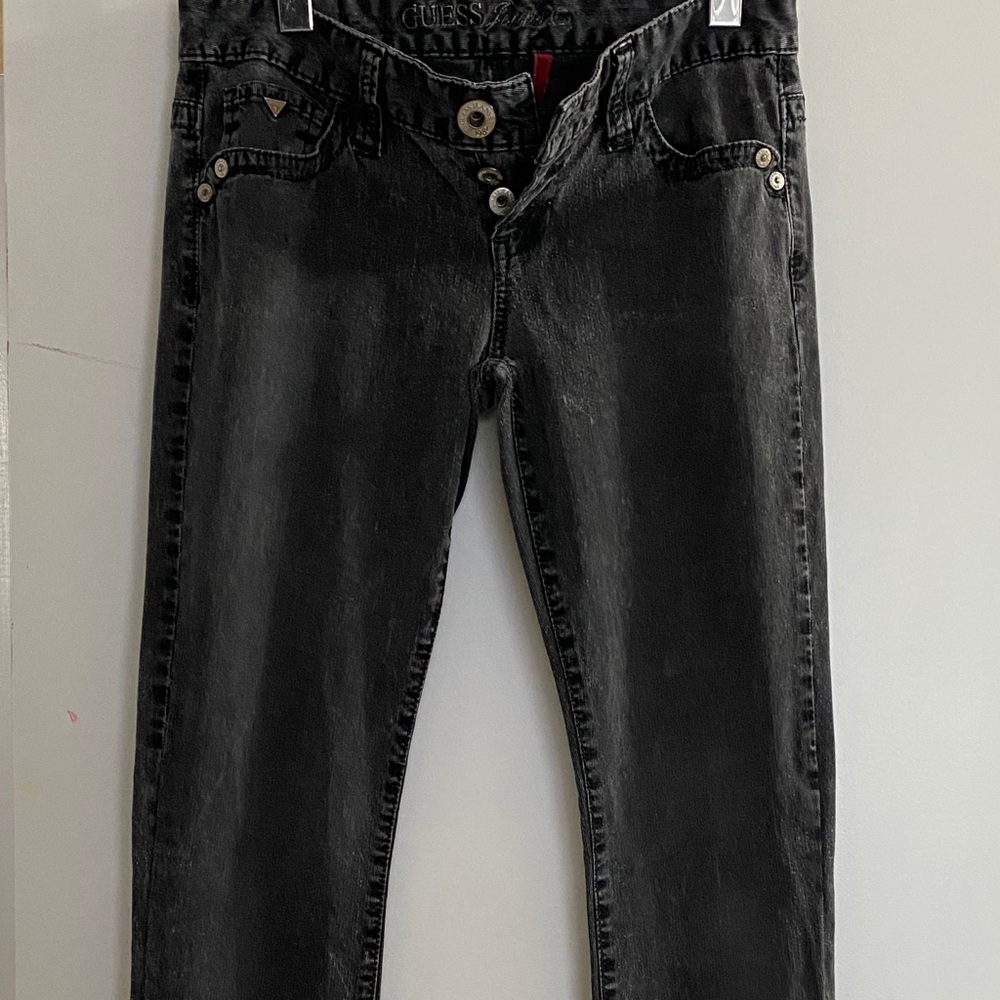 Guess low rise black corduroy. Size 28